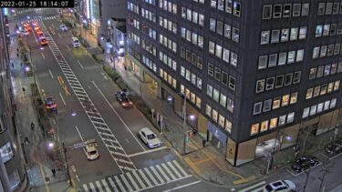 銀座電通通りのライブカメラ|東京都中央区