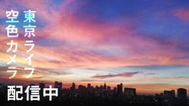 青山、新宿方面の空のライブカメラ|東京都港区