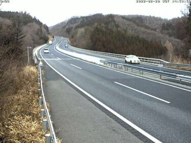 磐越自動車道 南田原井橋のライブカメラ|福島県小野町