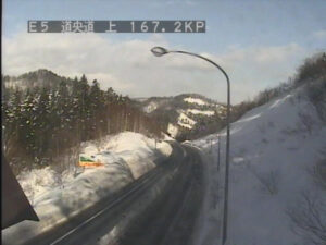 北海道黒松内町 道央自動車道 金山トンネルのライブカメラ