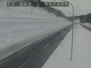 北海道深川市 道央自動車道 常磐トンネルのライブカメラ