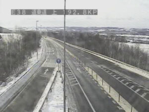 北海道本別町 道東自動車道 本別インターチェンジ本線のライブカメラ