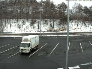 青森県南部町 八戸自動車道 福地パーキングエリア下りのライブカメラ