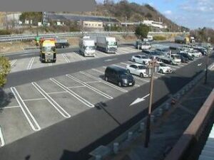和歌山県和歌山市 阪和自動車道 紀ノ川サービスエリア下りのライブカメラ