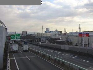 大阪府摂津市 近畿自動車道 摂津北〜摂津南インターチェンジ間のライブカメラ