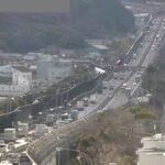 名神高速道路 京都南〜京都東インターチェンジ間のライブカメラ|京都府京都市のサムネイル