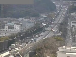 京都府京都市 NEXCO西日本より名神高速道路 京都南～京都東インターチェンジ間のライブカメラ