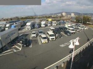 奈良県大和郡山市 西名阪自動車道 天理パーキングエリア上りのライブカメラ