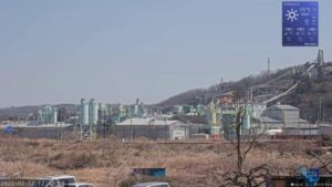 群馬県安中市 東邦亜鉛安中製錬所のライブカメラ