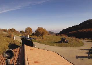 ヴィッラ・チェリエーラの山道（北方向）のライブカメラ|イタリアアブルッツォ州