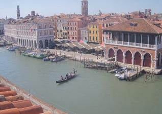 ヴェネツィアの運河と市場のライブカメラ|イタリアヴェネト州