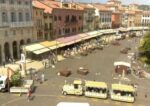 ブラ広場－ヴェローナの円形闘技場脇の広場のライブカメラ|イタリアヴェネト州のサムネイル