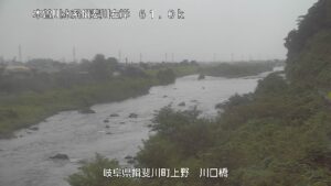 岐阜県揖斐川町 揖斐川 川口橋のライブカメラ