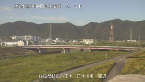 岐阜県岐阜市 伊自良川 正木川のライブカメラ