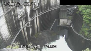 川治ダム 下流（ダム天端）のライブカメラ|栃木県日光市