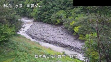 川俣ダム 野門のライブカメラ|栃木県日光市