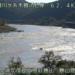 木曽川 勝山(陸閘)のライブカメラ|岐阜県坂祝町のサムネイル