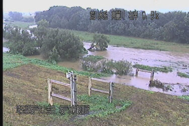 高麗川 坂戸水位観測所のライブカメラ|埼玉県坂戸市