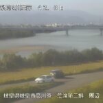 長良川 荒田川論田川第二のライブカメラ|岐阜県岐阜市のサムネイル