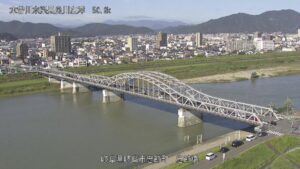 岐阜県岐阜市 長良川 忠節橋のライブカメラ