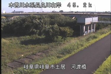 長良川 河渡橋のライブカメラ|岐阜県岐阜市