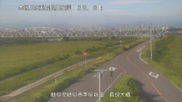 長良川 長良大橋のライブカメラ|岐阜県岐阜市