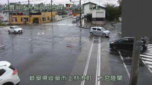 岐阜県岐阜市 長良川 大宮陸閘のライブカメラ
