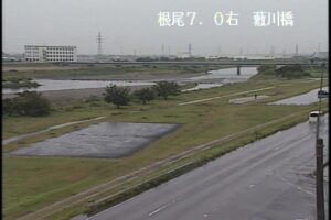 岐阜県大野町 根尾川 藪川橋のライブカメラ