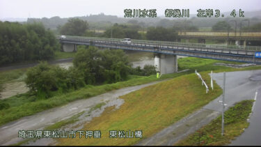 都幾川 東松山橋のライブカメラ|埼玉県東松山市