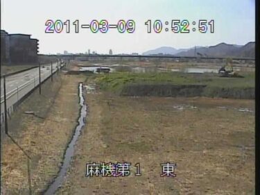 巴川 麻機第１東のライブカメラ|静岡県静岡市のサムネイル