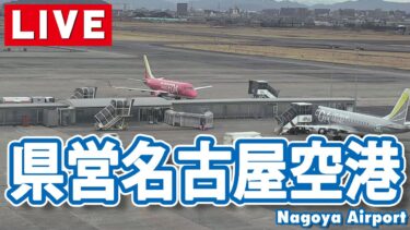 名古屋空港駐機場・滑走路のライブカメラ|愛知県豊山町