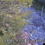 梓川 八右衛門上流のライブカメラ|長野県松本市のサムネイル