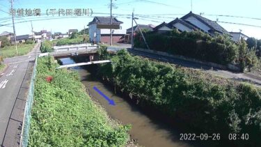 千代田堀川 田耕地橋のライブカメラ|茨城県常総市のサムネイル
