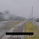 飛騨川 禅昌寺駅入口のライブカメラ|岐阜県下呂市のサムネイル