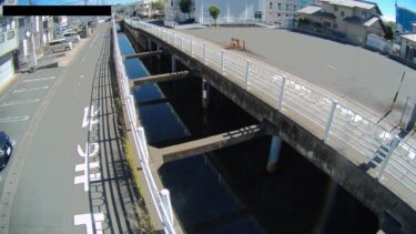 堀留川 鴨江排水路のライブカメラ|静岡県浜松市