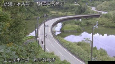 芋川 新宇賀地橋のライブカメラ|新潟県長岡市