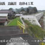 鬼怒川 川岸揚水機場のライブカメラ|茨城県結城市のサムネイル