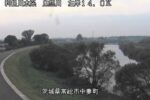 鬼怒川 中妻町地先のライブカメラ|茨城県常総市のサムネイル