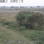 鬼怒川 篠山水門のライブカメラ|茨城県常総市のサムネイル