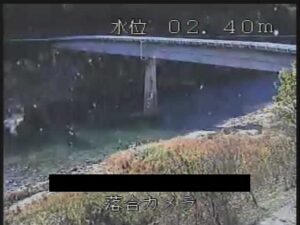 岐阜県中津川市 木曽川 落合のライブカメラ