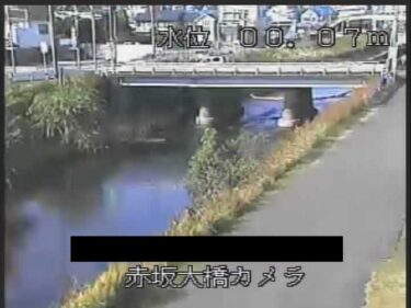杭瀬川 赤坂大橋のライブカメラ|岐阜県大垣市