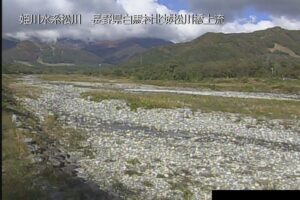 長野県白馬村 松川 松川のライブカメラ