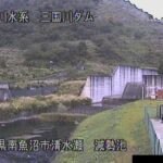 三国川 減勢池 （ダム放流状況）のライブカメラ|新潟県南魚沼市のサムネイル