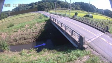 乙戸川 塙橋のライブカメラ|茨城県牛久市