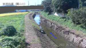 茨城県北茨城市 関山川 新深田橋のライブカメラ