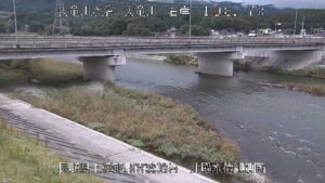 長野県南箕輪村 天竜川 北殿水位観測所のライブカメラ