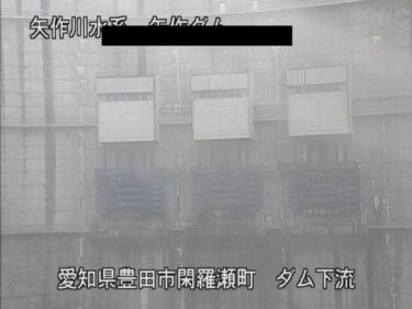 矢作ダム 下流付近のライブカメラ|愛知県豊田市のサムネイル