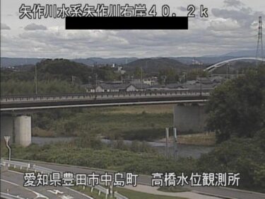 矢作川 高橋付近のライブカメラ|愛知県豊田市