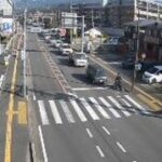 福岡県道35号 梅大路交差点 天満宮方向のライブカメラ|福岡県太宰府市のサムネイル