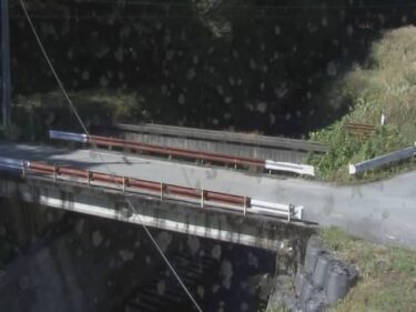 石田川 おまち橋のライブカメラ|滋賀県高島市